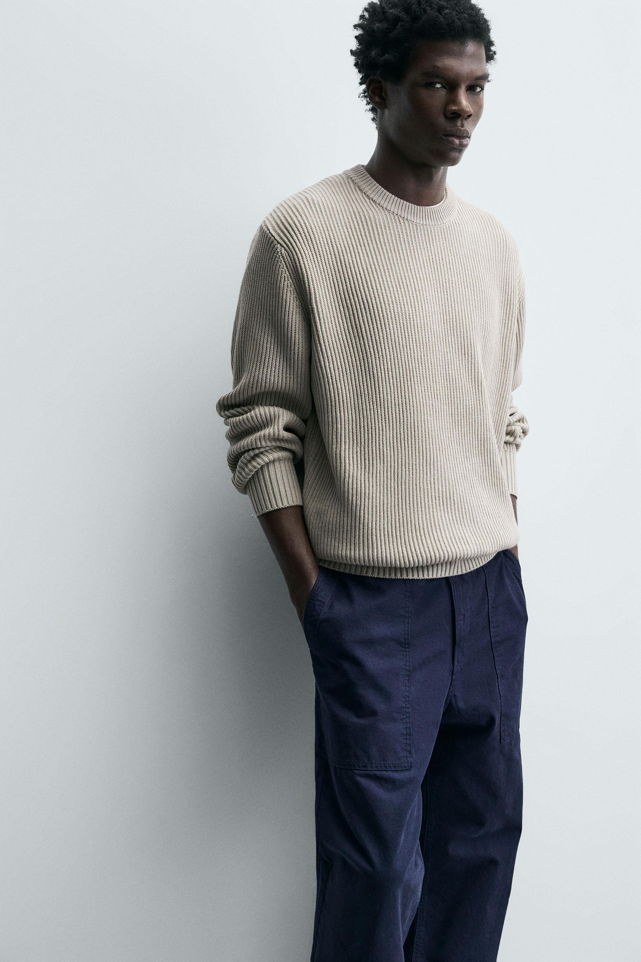 PURL KNIT JUMPER